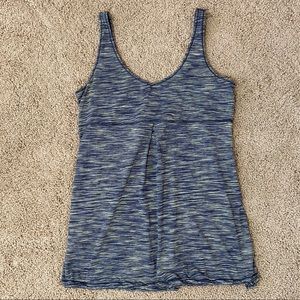 Lucy Gray Yellow Workout Athletic Tank Top Size M